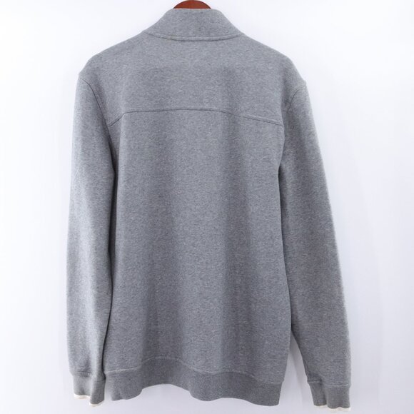 Puma | Mens Full Zip Up Sweatshirt Large Gray Logo - Picture 5 of 7